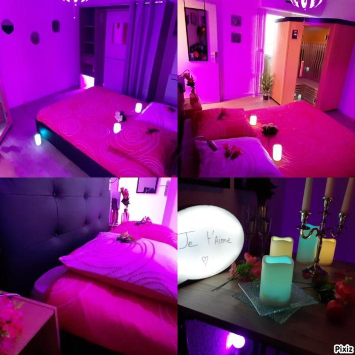 Luxe Sauna Privatif Et Grand Bain Jacuzzi A Deux A Biscarosse Plage Pour Nuit Romantique Avec Decoration Led Et Bougies Biscarrosse Exterior foto